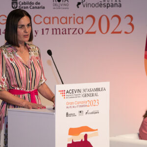 Sandra Armas (Presidenta de la Ruta del Vino de Gran Canaria)